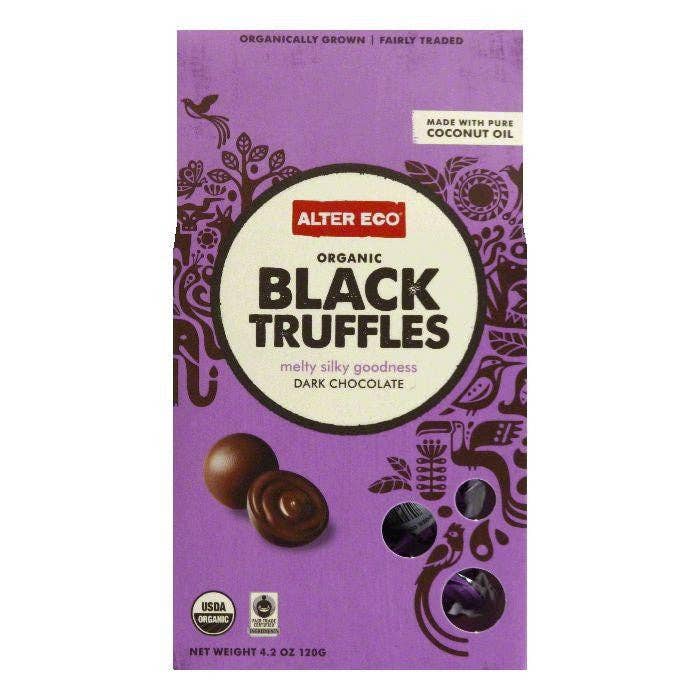 KeHE Distributors, LLC - Wholesale Chocolate Bar - Alter Eco Dark Chocolate Organic Black Truffles, 4.2 Oz0