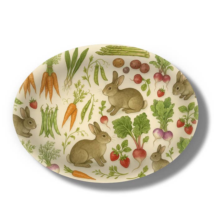 Spring Garden Oval Tray | Table Tray | Decorative Tray for wholesale by Maure Luxury Gifts