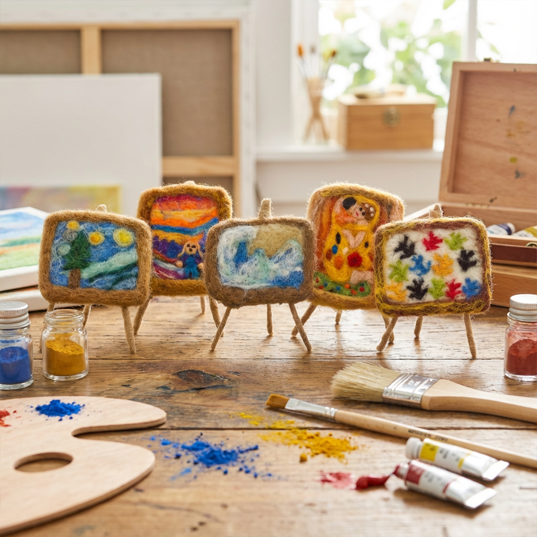 Felt So Good - Vente Décorations de table - Chef-d'œuvre Merveilleux en Feutre Fait Main Décoration d'Art11