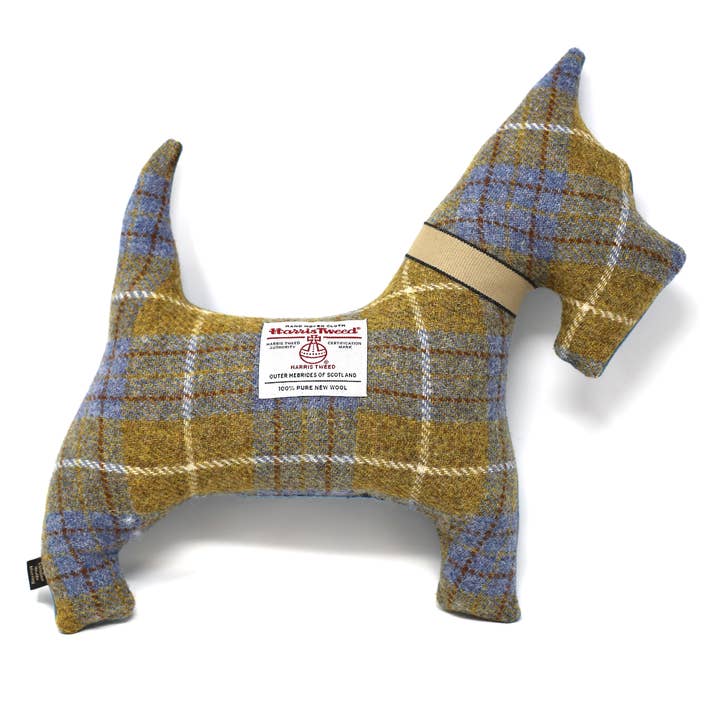 Studio Sunart – wholesale Dekorativ kudde – Scottie dogkudde i flera tartanmönster3