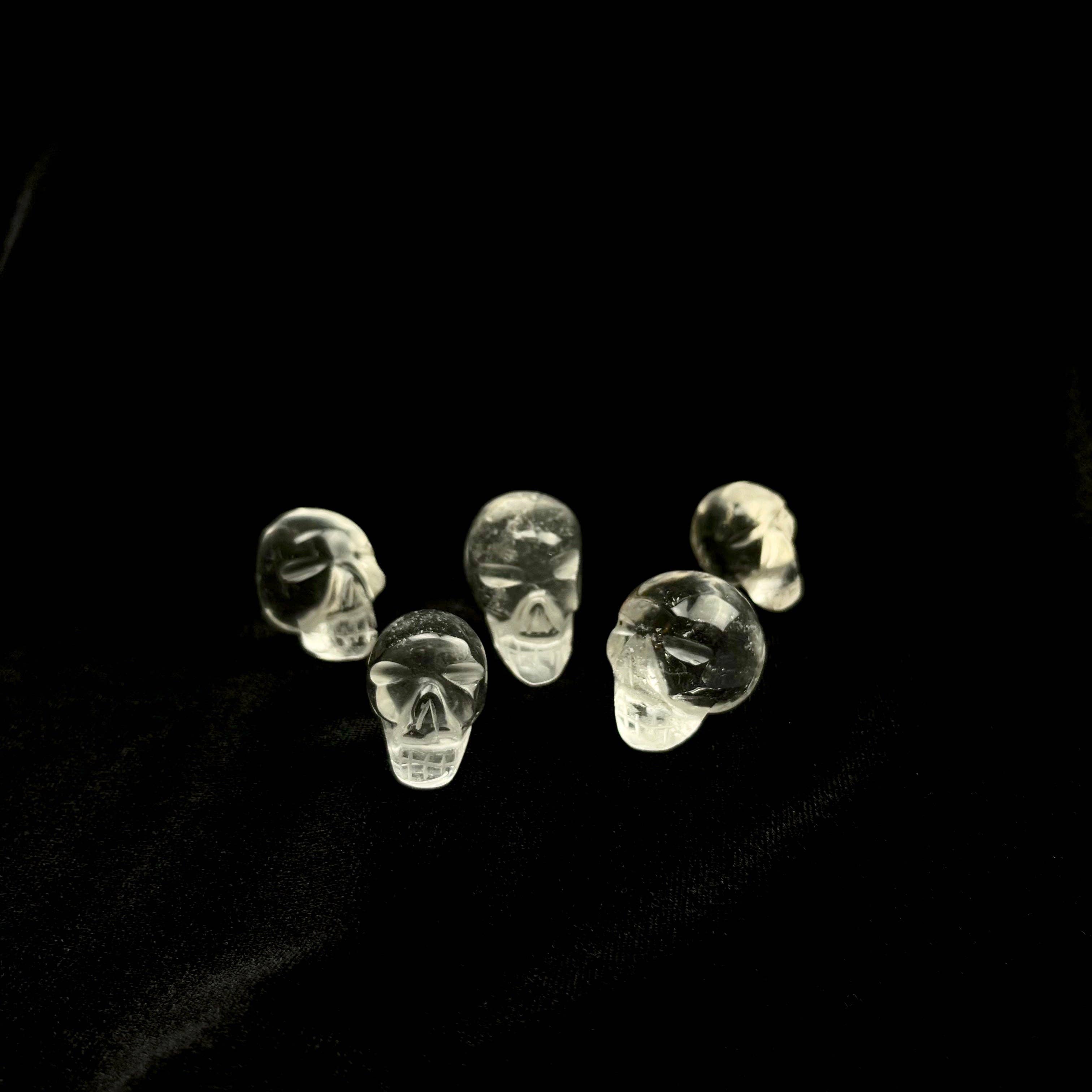 Pelham Grayson Rose – wholesale Spiritual stone/crystal – *Mini Skulls | 25-30mm | Brazil0