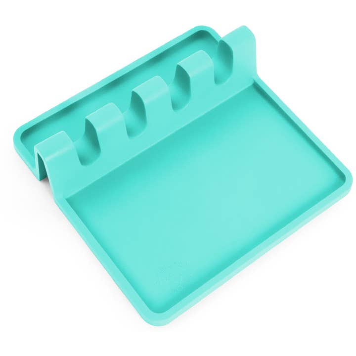 Zulay Kitchen - Wholesale Spoon Rest - Silicone Utensil Rest with Drip Pad for Multiple Utensils17