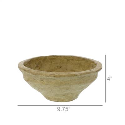 HomArt - Wholesale Decorative Plate/Dish/Bowl - Paper Mache Bowl - Sm