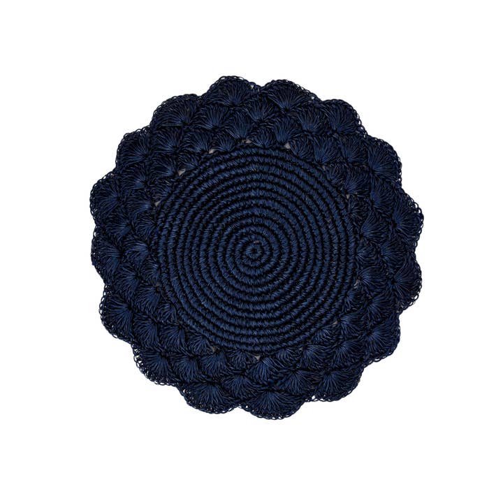 Fique Lotus Set de Table Marine pour la vente par Coro Cora™