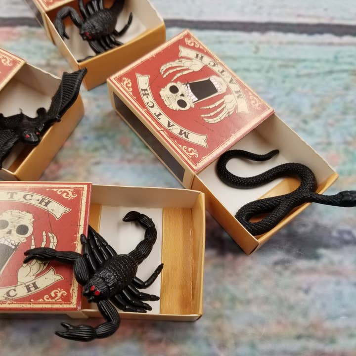 MIAS SHOP - Wholesale Wood Toy - Kids - Scared insects matchbox Scary surprise Trick Toy1
