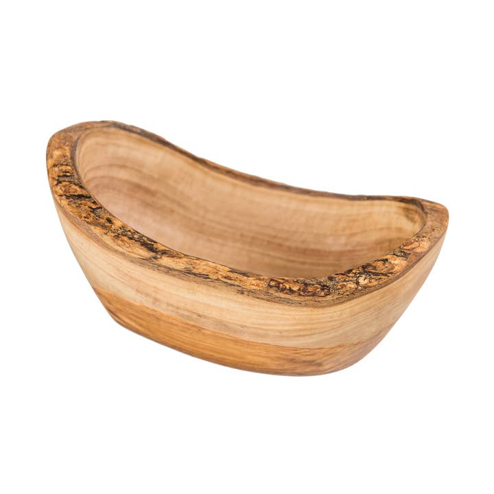 Olive wood Oval Fruit Bowl for wholesale by Lipper International