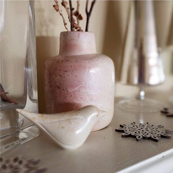 Venture Imports LLC - Wholesale Decorative Tabletop Object - Natural Stone Birds 2