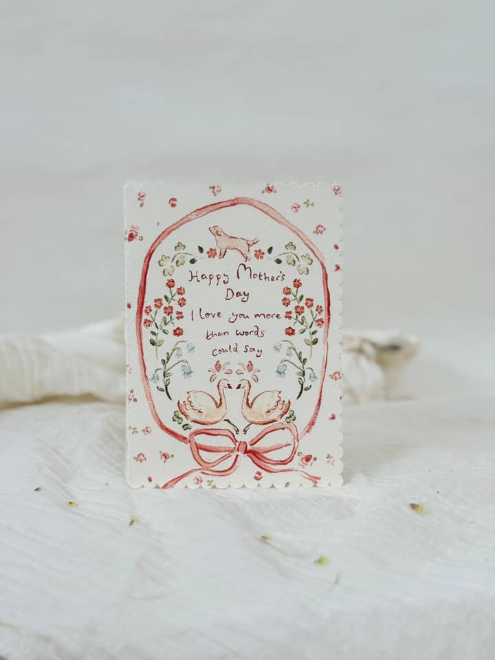Happy Mother's Day- in the meadow card for wholesale by Sophie Amelia Creates