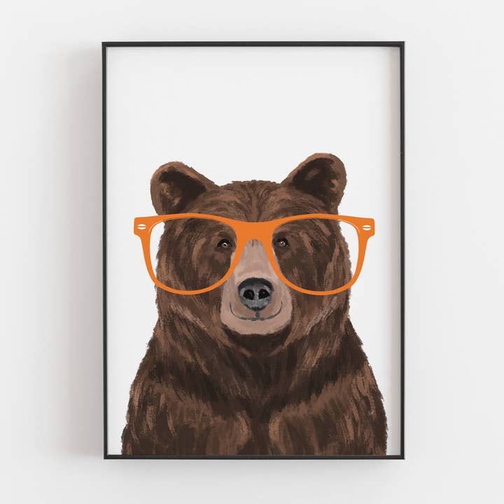 Bjørn Print for engroshandel hos Richarts Designs