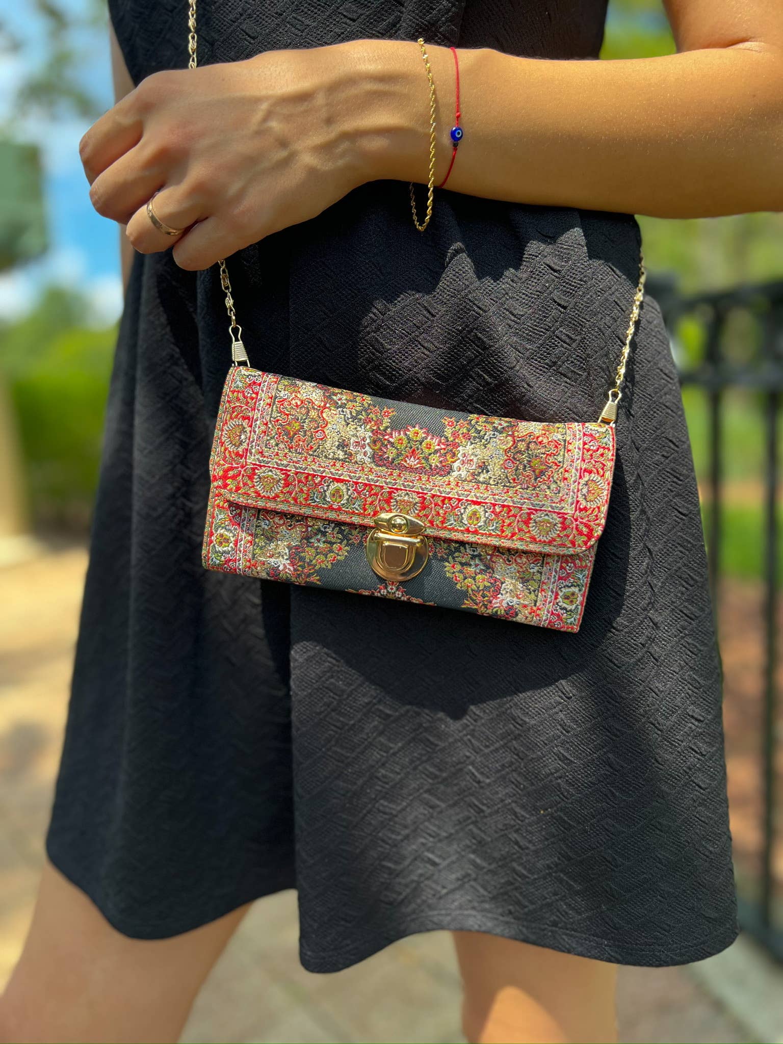 Umays Boho - Wholesale Crossbody Bag - Women's - Rug Design Crossbody Bag, Small Boho Shoulder Bag for Women3