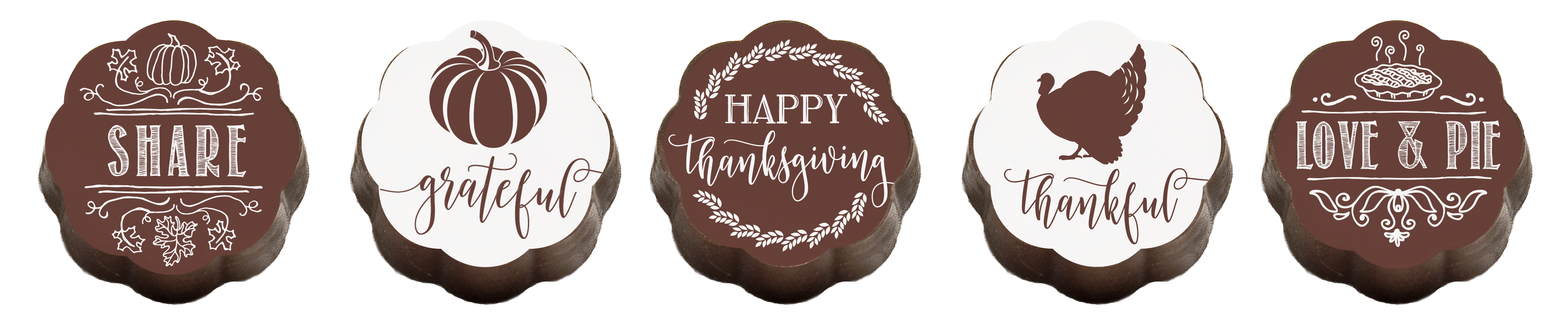 Chouquette – Caixa de chocolate por atacado – Caramelos Cobertos de Chocolate para o Dia de Ação de Graças2