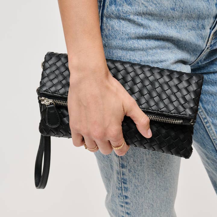 Urban Expressions – wholesale Clutch bag – women's – Aria Woven Wristlet Clutch3