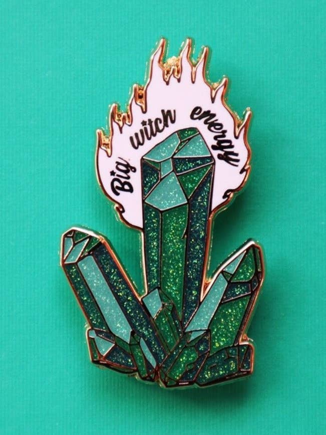 Große Hexenenergie-Anstecknadel für den Großhandel von Lady Moon Co.®