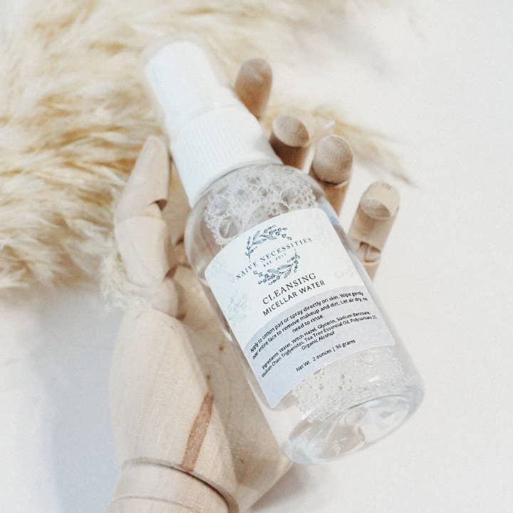 Naive Necessities - Wholesale Facial cleanser - Cleansing Facial Micellar Water7