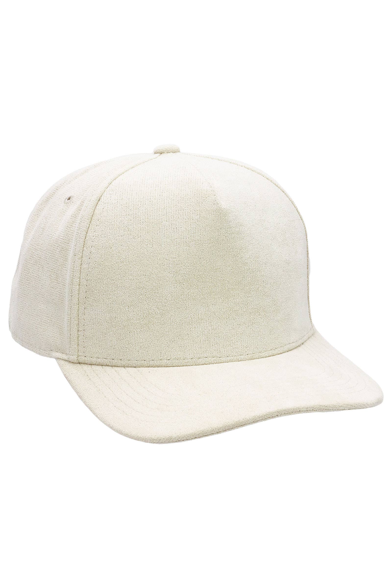 Cap Zone - Vente Casquette de baseball – unisexe - Casquette de baseball cinq panneaux en suédine vegan premium0