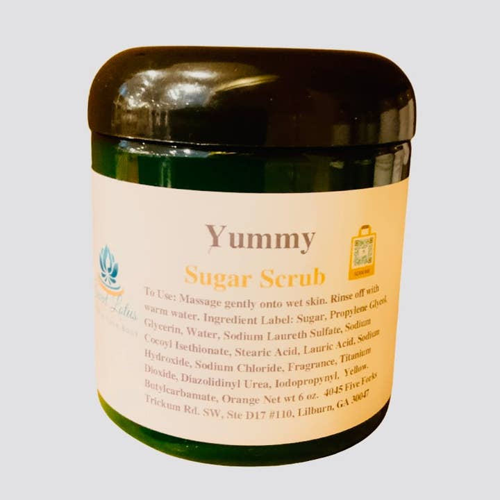 Leckeres Zucker-Peeling für den Großhandel von Sweet Lotus Beauty