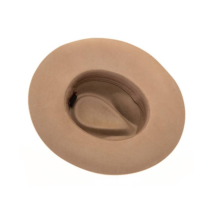 AdornWise - Wholesale Fedora - Women's - Wool Rancher Hat - 100% Australian Wool, Teardrop Crown