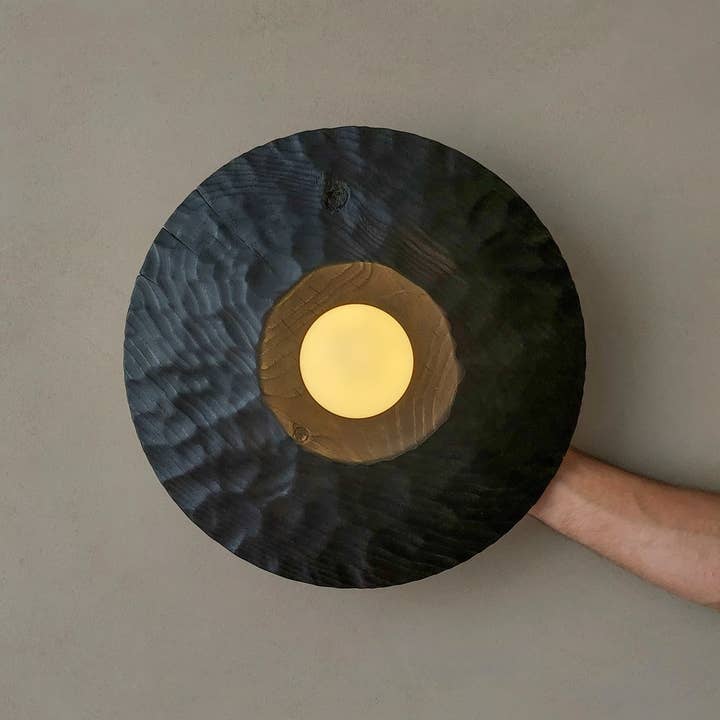 Não há luz sem Sombra | Candeeiro Parede - Preto por atacado de SO-SO