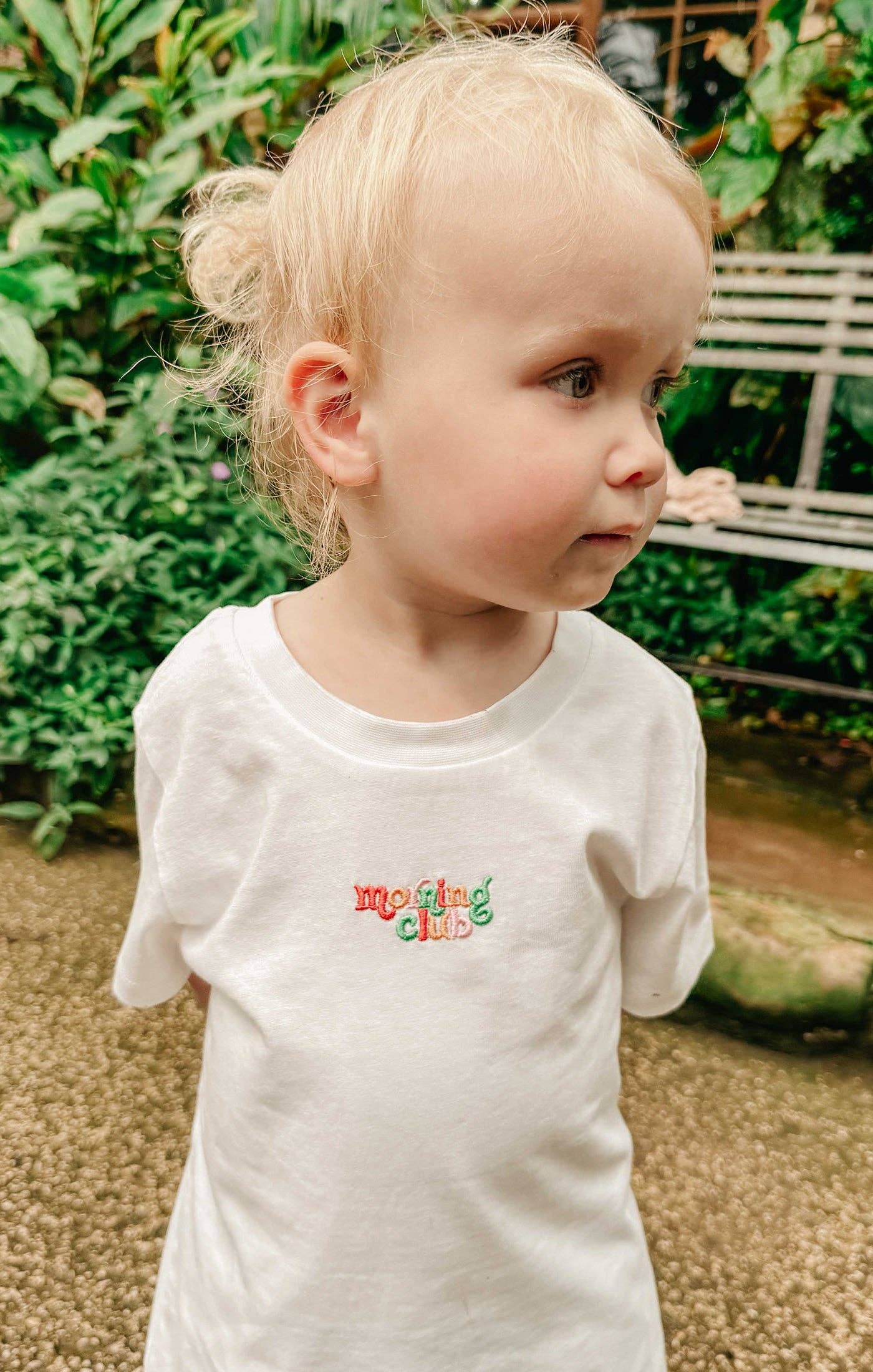 Morning Club Clothing – wholesale T-shirt – Kids – Essential Embroidered Organic Cotton Childrens T-Shirt11