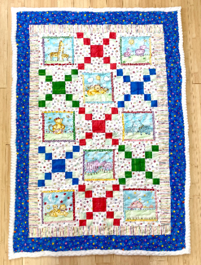 Wetona’s Handmade - Wholesale Quilt - Kids & Baby - Safari Baby Quilt3