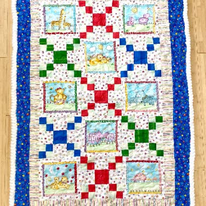 Wetona’s Handmade - Wholesale Quilt - Kids & Baby - Safari Baby Quilt3