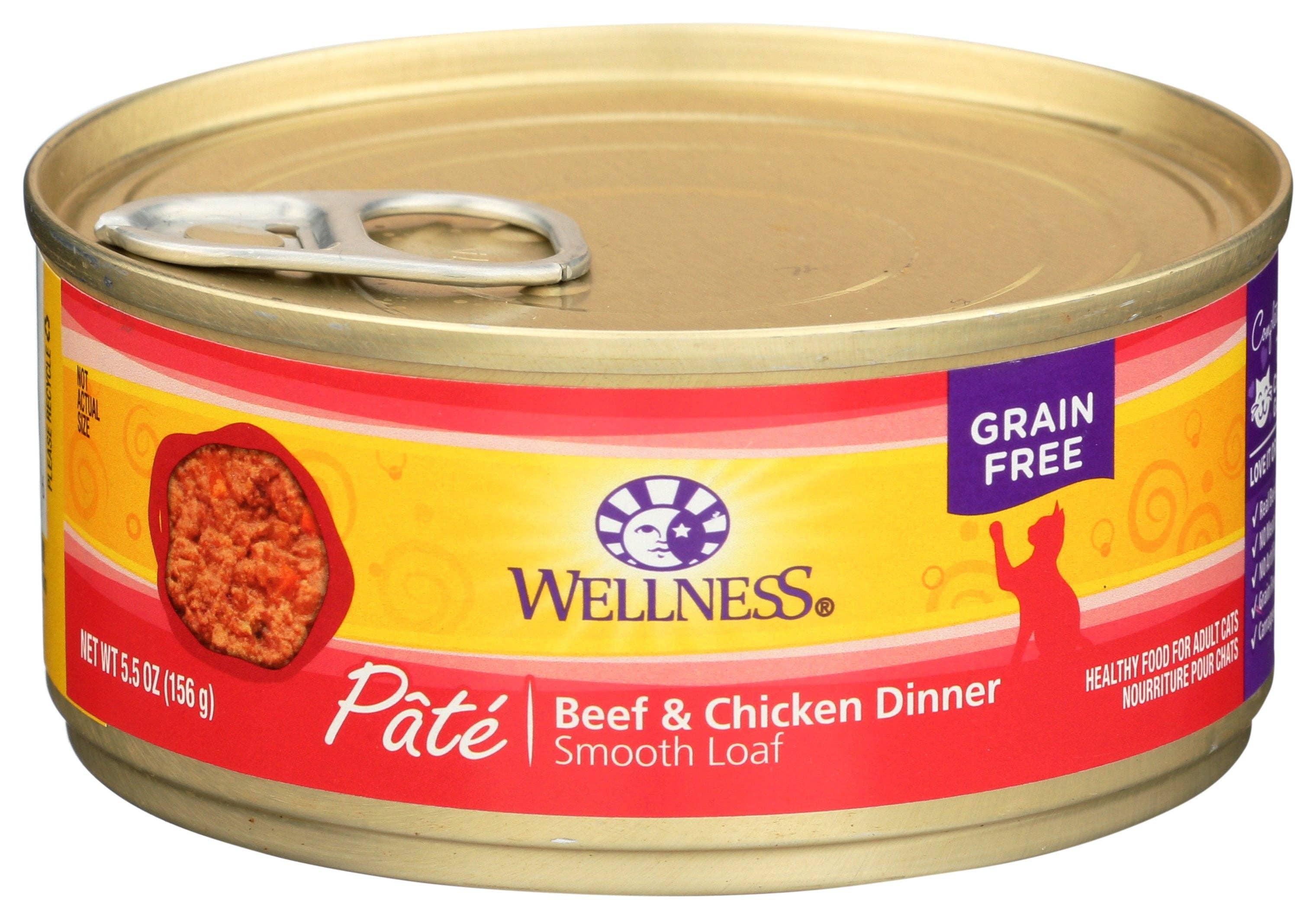 Everyday Supply Co - Wholesale Pet Food - Cat - WELLNESS CAT FOOD BEEF & CHKN0