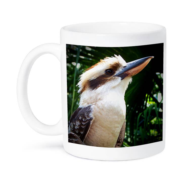 3dRose – Großhandel Kaffeebecher – 3dRose, Vogel gegen grünen Kookaburra, Tasse8