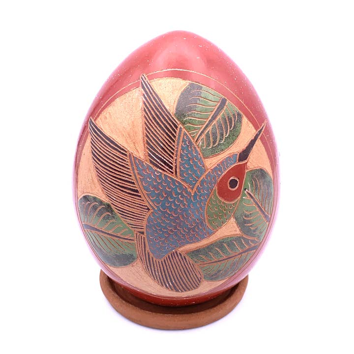 Women of the Cloud Forest - Wholesale Decorative Tabletop Object - Hummingbird Luminary1