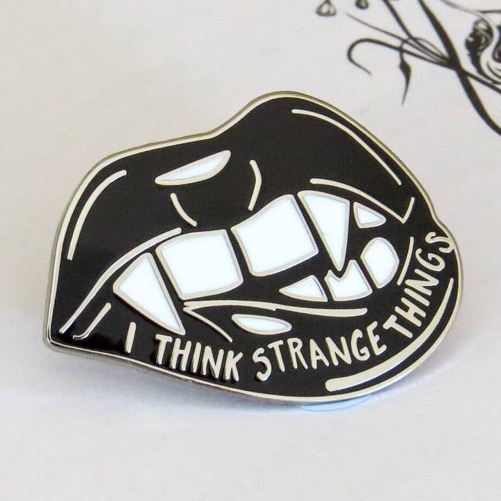 Dracula Enamel Pin Badge - Gothic Literature Collection for wholesale by LiteraryEmporium