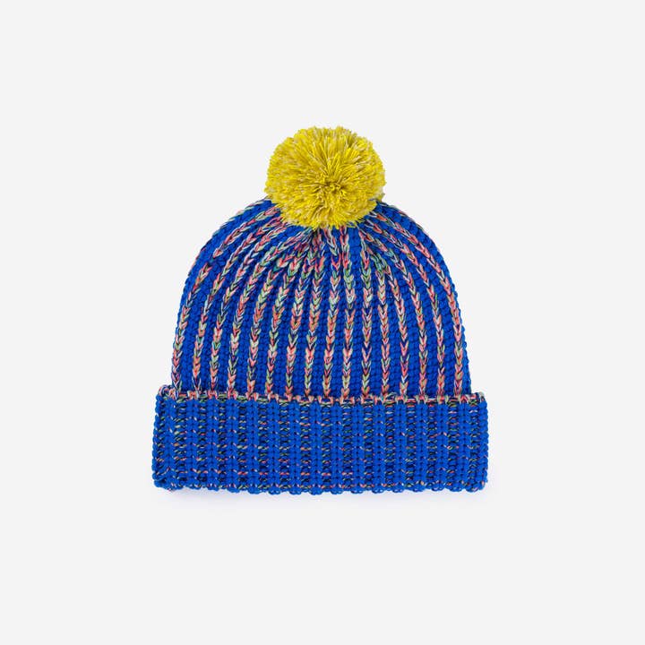 VERLOOP | knits - Wholesale Beanie - Women's - Super Mix Pom Beanie1