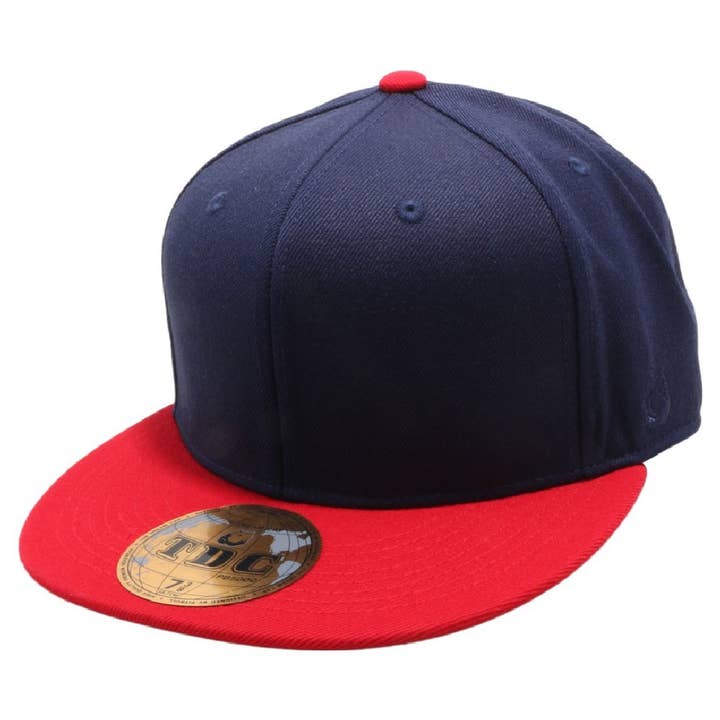 DOBBI - Wholesale Flat-brimmed cap – Unisex - TDC PIT BULL ON-FIELD WOOL BLEND FLAT FITTED HATS1