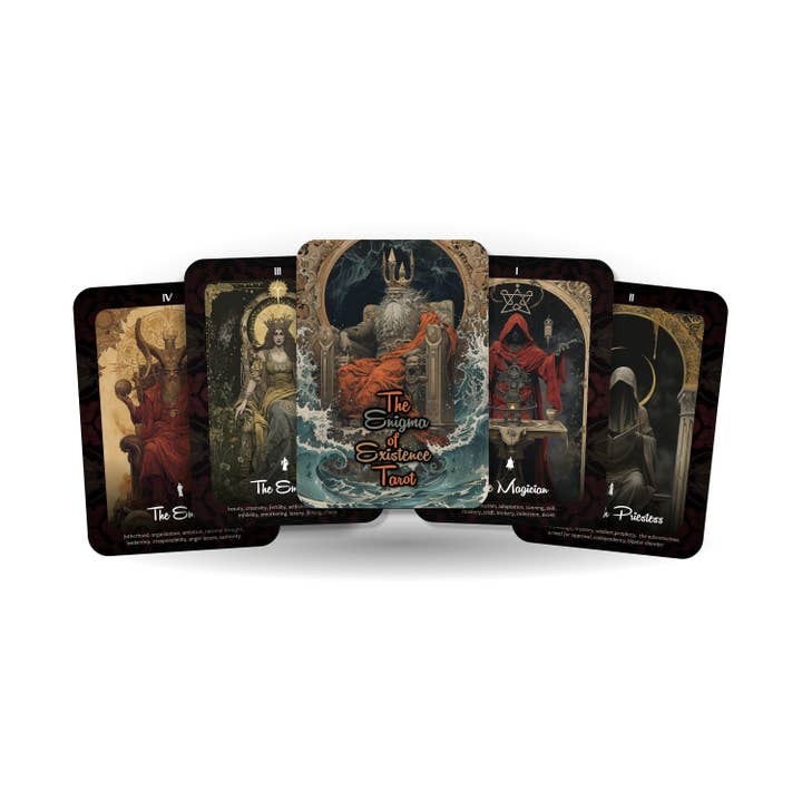 IBIZA TAROT - Venta al por mayor Cartas del tarot - Tarot Enigma de la Existencia - 78 Cartas con Arte Evocador