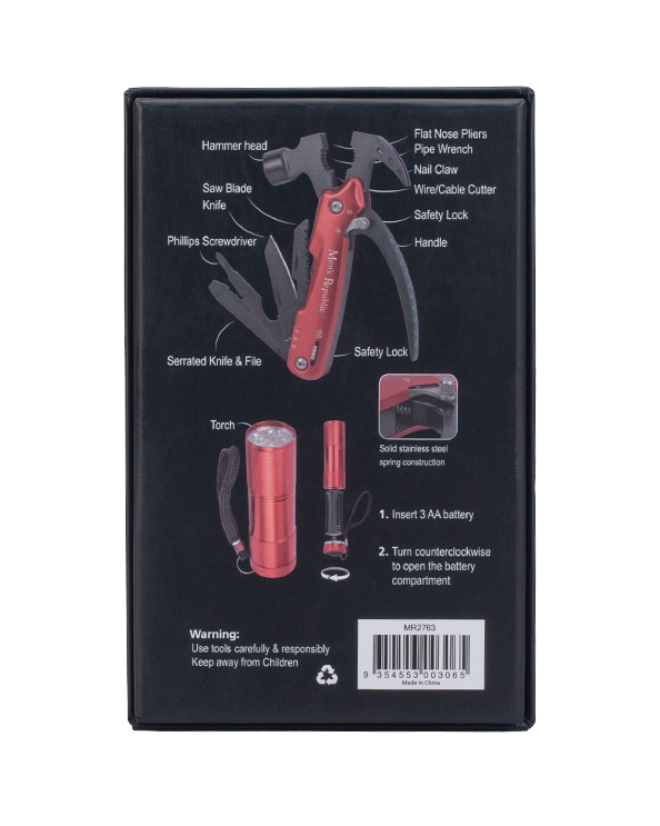 Men's Republic - Wholesale Handy tool - Men's Republic Multifunction Hammer and Torch2