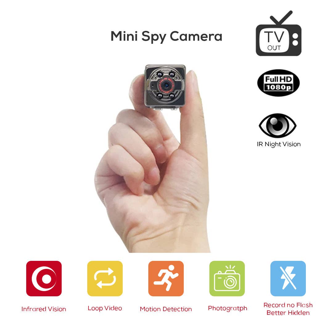 Mtistanbul LTD – wholesale Small/handheld appliance – Compact Wireless Micro DVR Camera with Night Vision and Motion Sensor - HD 1080P1