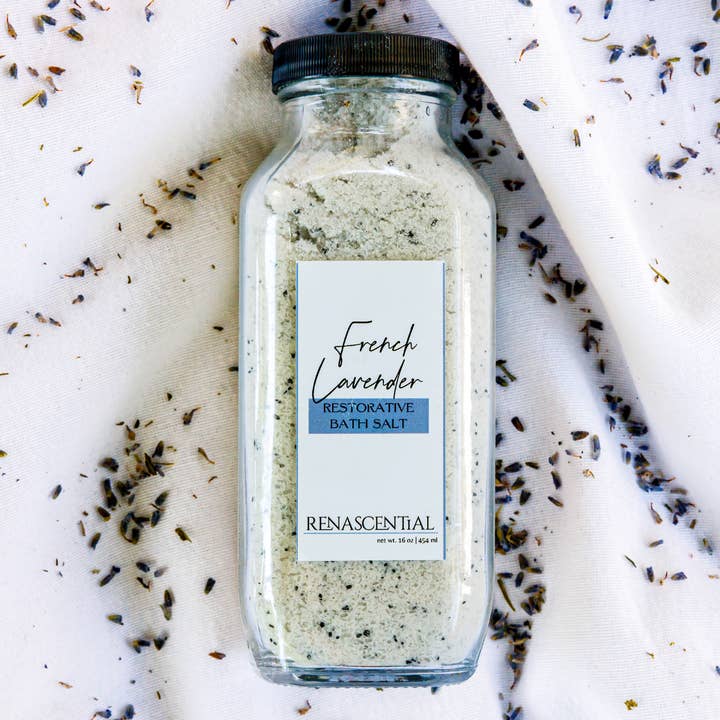 French Lavender Bath Salt for wholesale by Renascential