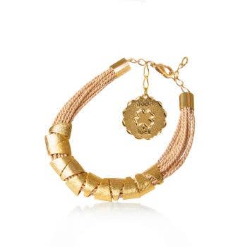 BRACCIALE 'GOODLUCK' FATTO A MANO per la vendita all'ingrosso da parte di MARISKA