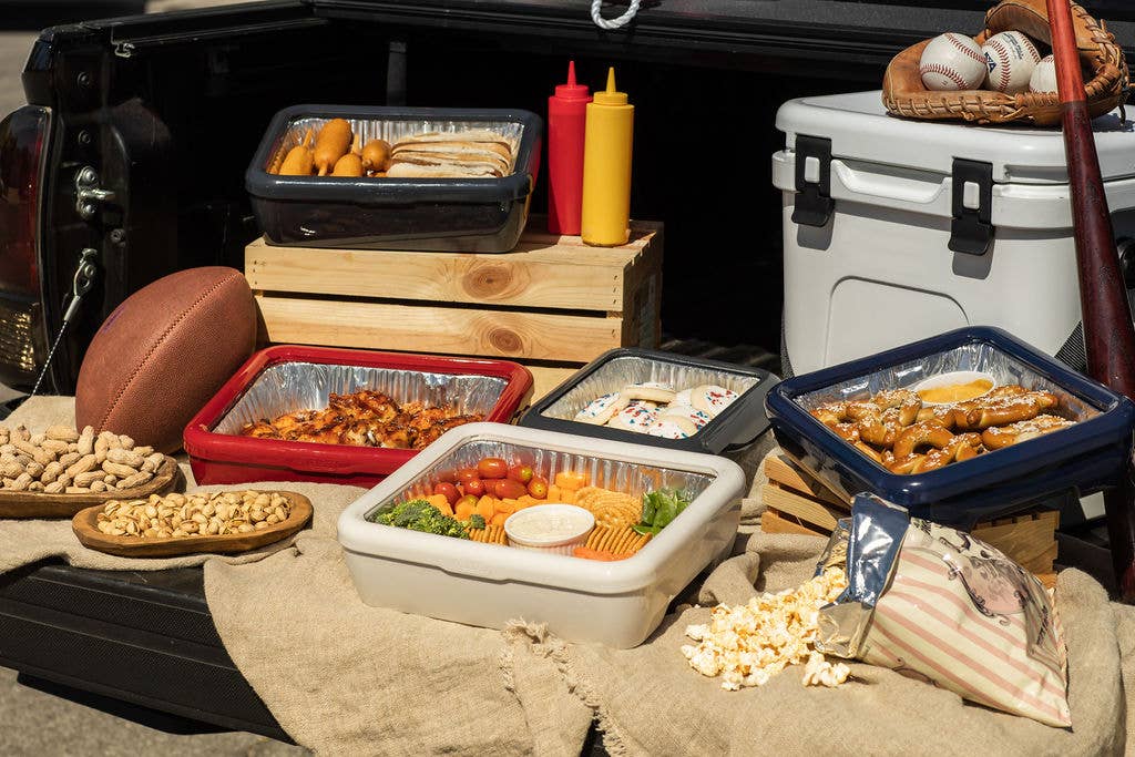 Fancy Panz - Wholesale Kitchen Tool/Gadget - Premium Set - Pan Frame w/ Lid & Gel Pack - Charcoal8