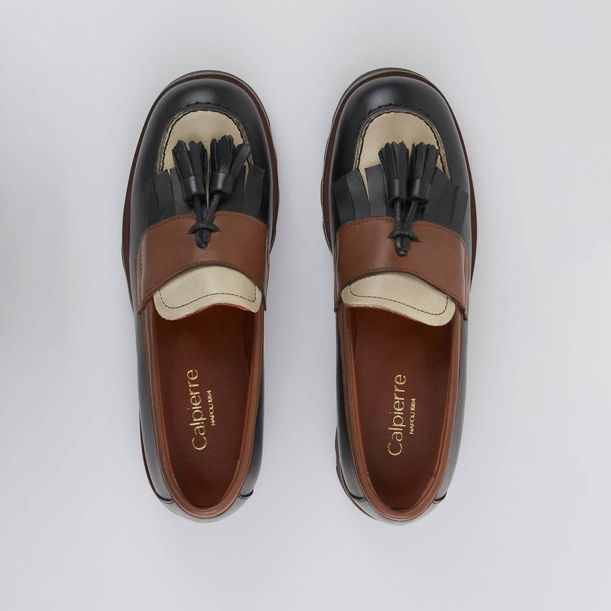 Calpierre - Vente Mocassins – femme - Mocassin femme LOAFER D635 noir2