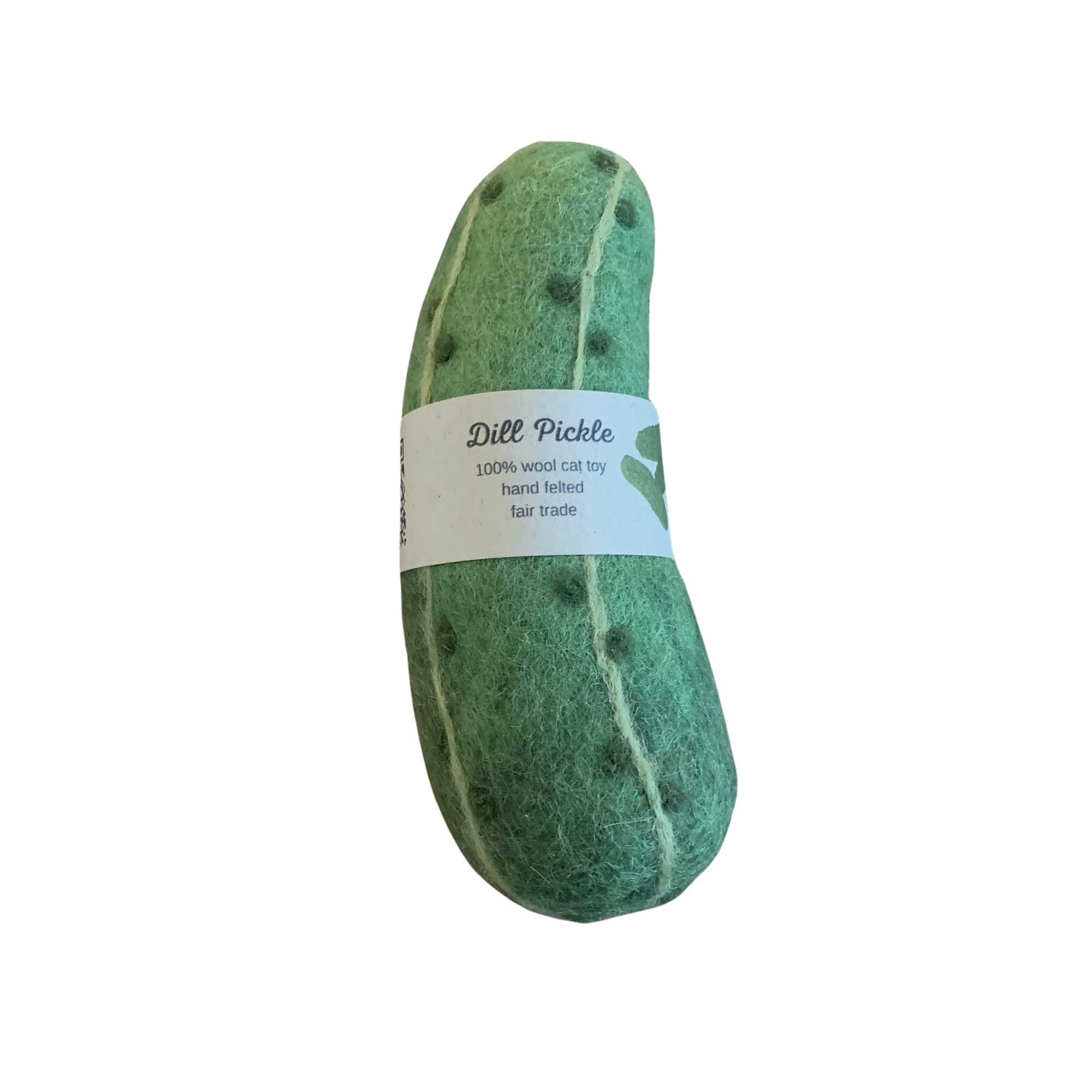 Ciao Gatto Cat Market - Wholesale Pet Toy - Cat - Exclusive Ciao Gatto Needle Felted Dill Pickle3