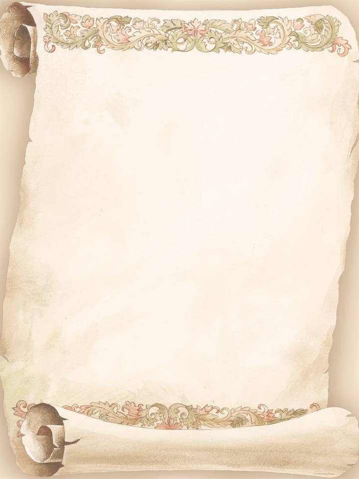 Great Papers! Florentine Scroll Letterhead 80 Pack (2014237) for wholesale by Cosco Industries