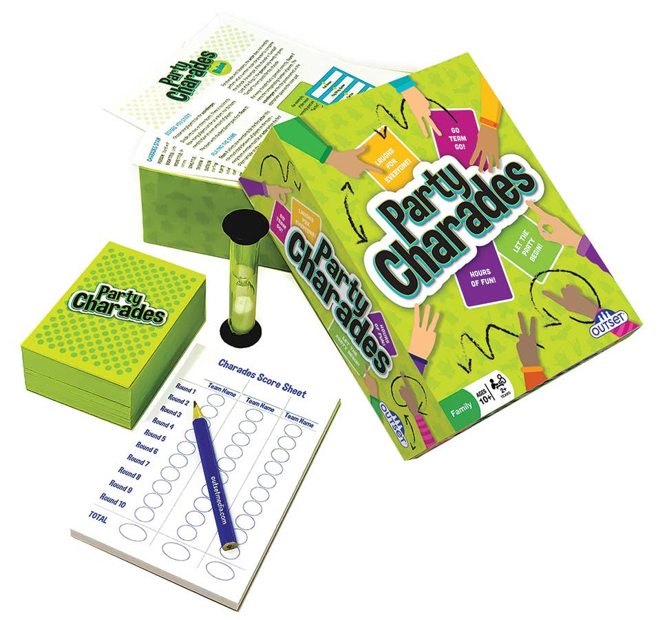 Outset Games and Cobble Hill Puzzles - Vente Jeux de cartes - Jeu de charades de fête2