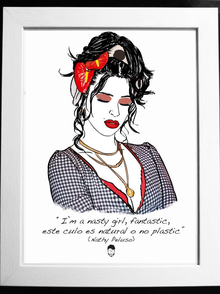 Nathy Peluso por atacado de El loco del Pelo Rizo