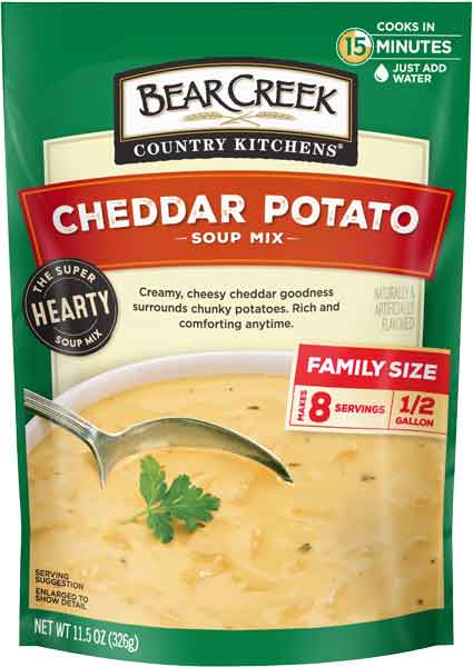 Hudson Meat Company - Wholesale Soup - SOUP MIX CHEDDAR POTATO     -     BEAR CREEK0