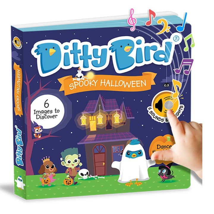 Ditty Bird Book: Spooky Halloween - Best Toys Halloween for wholesale by DITTY BIRD - UK