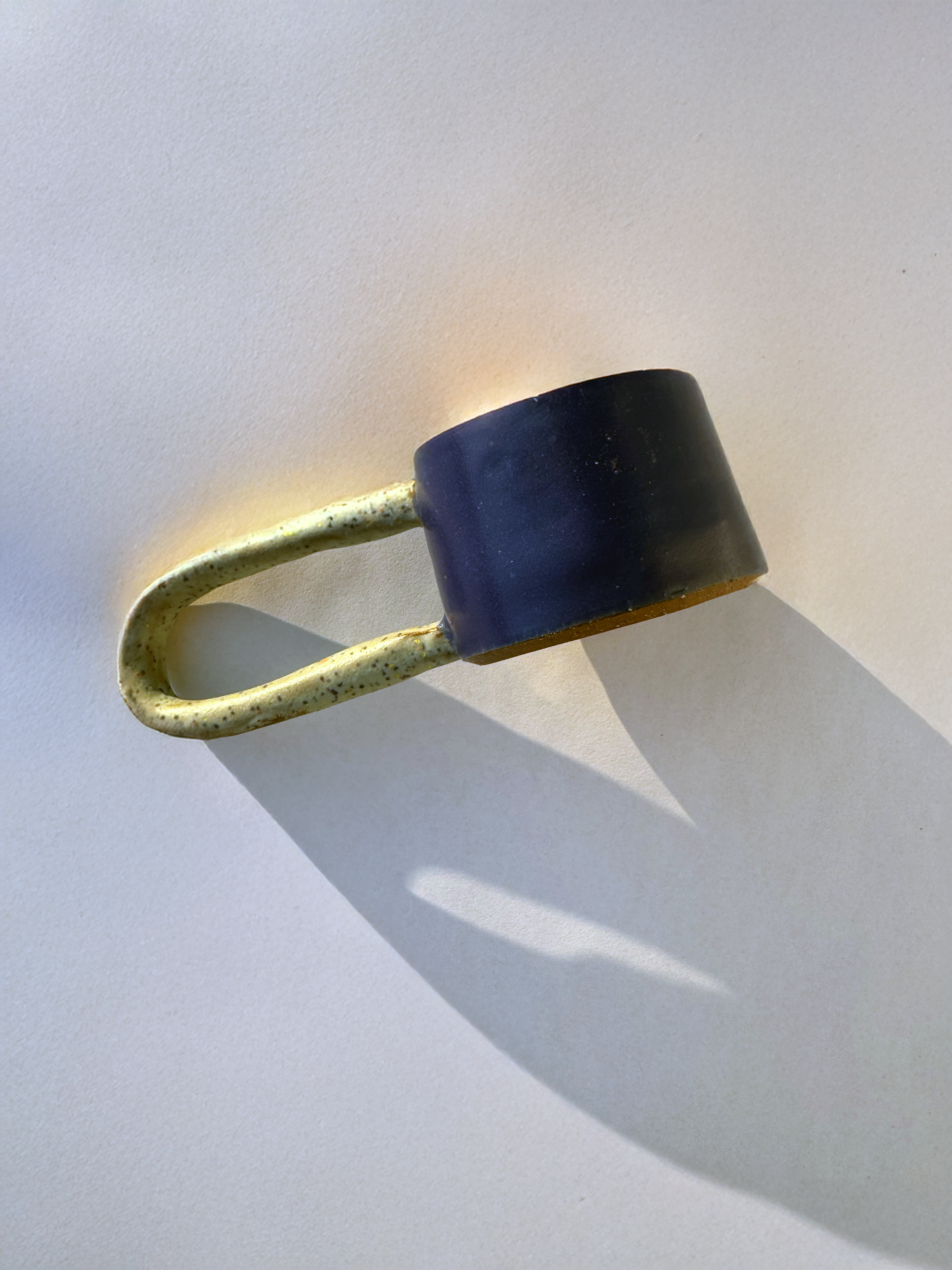 Holydirtstudio.com - Wholesale Coffee Mug - Handmade Ceramic Long Handle Espresso Mug, Artisan Pottery2