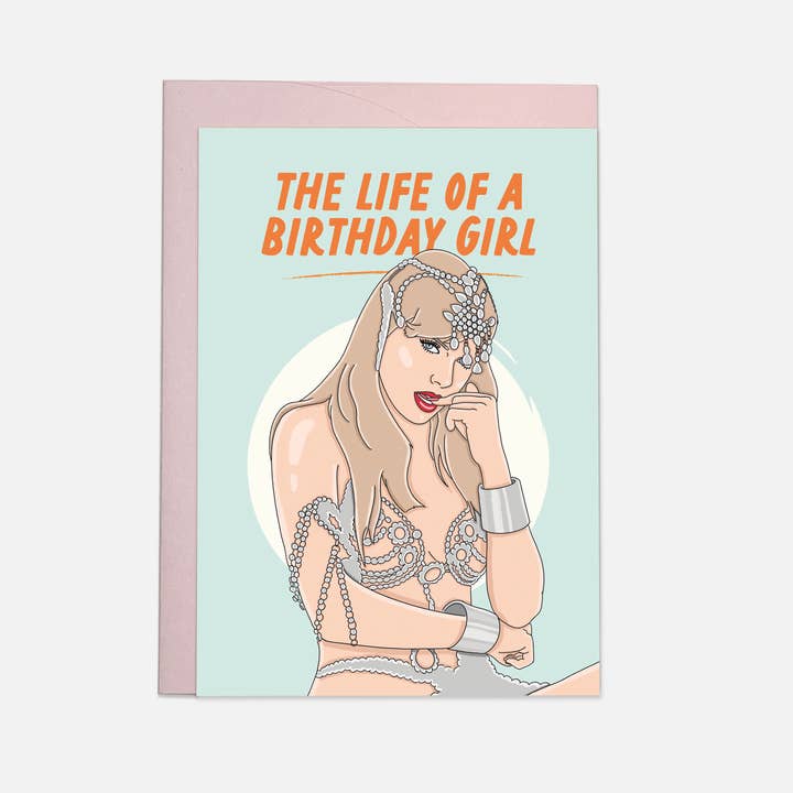 Birthday girl - trending greeting card for wholesale by Kaart Blanche