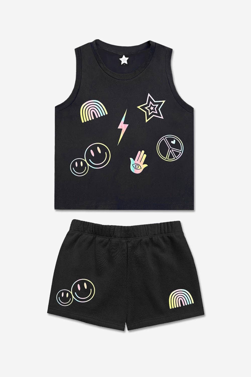 PixieLane - Wholesale Top & Short Set - Kids - Simply Soft Tank & Dolphin Short Set6