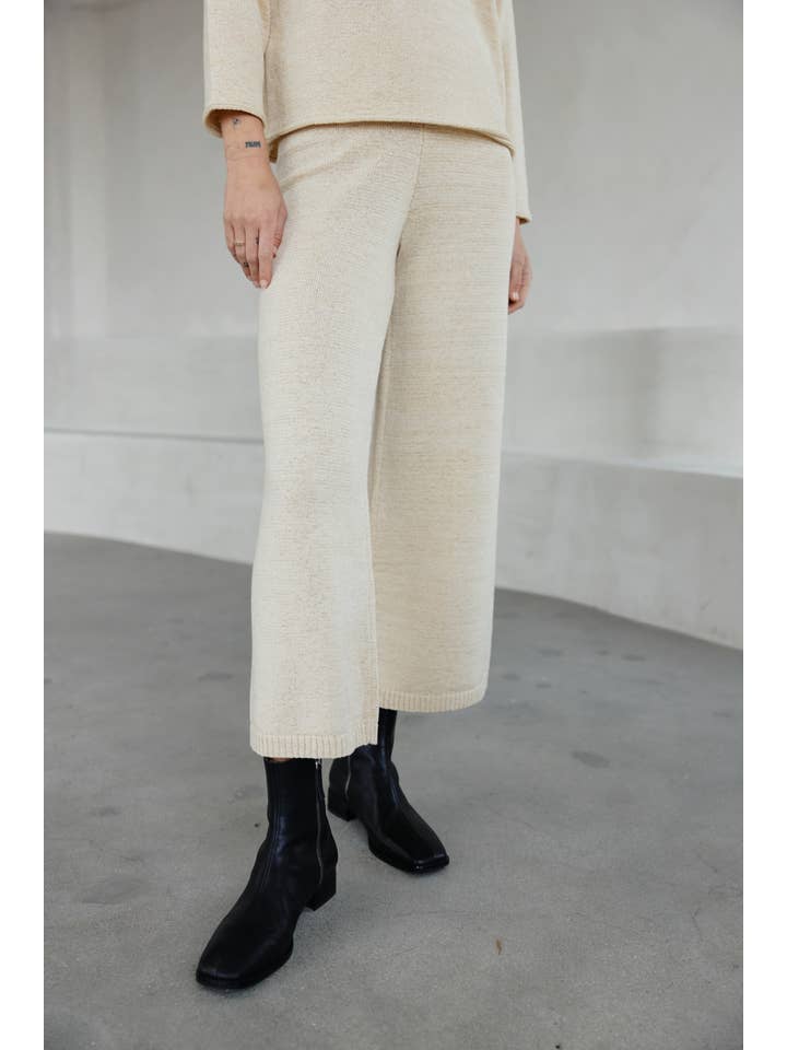 MOD REF – wholesale Byxor - Dam – The Zoe Pants | Stickade Culottebyxor10