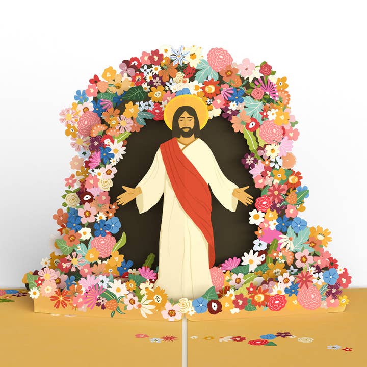 Resurrection of Jesus Pop-Up Card 5x7" for wholesale by Lovepop Cards