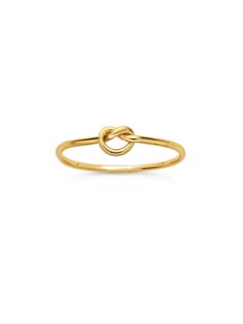 Love Knot Ring- 14k Yellow Gold for wholesale by The Littl